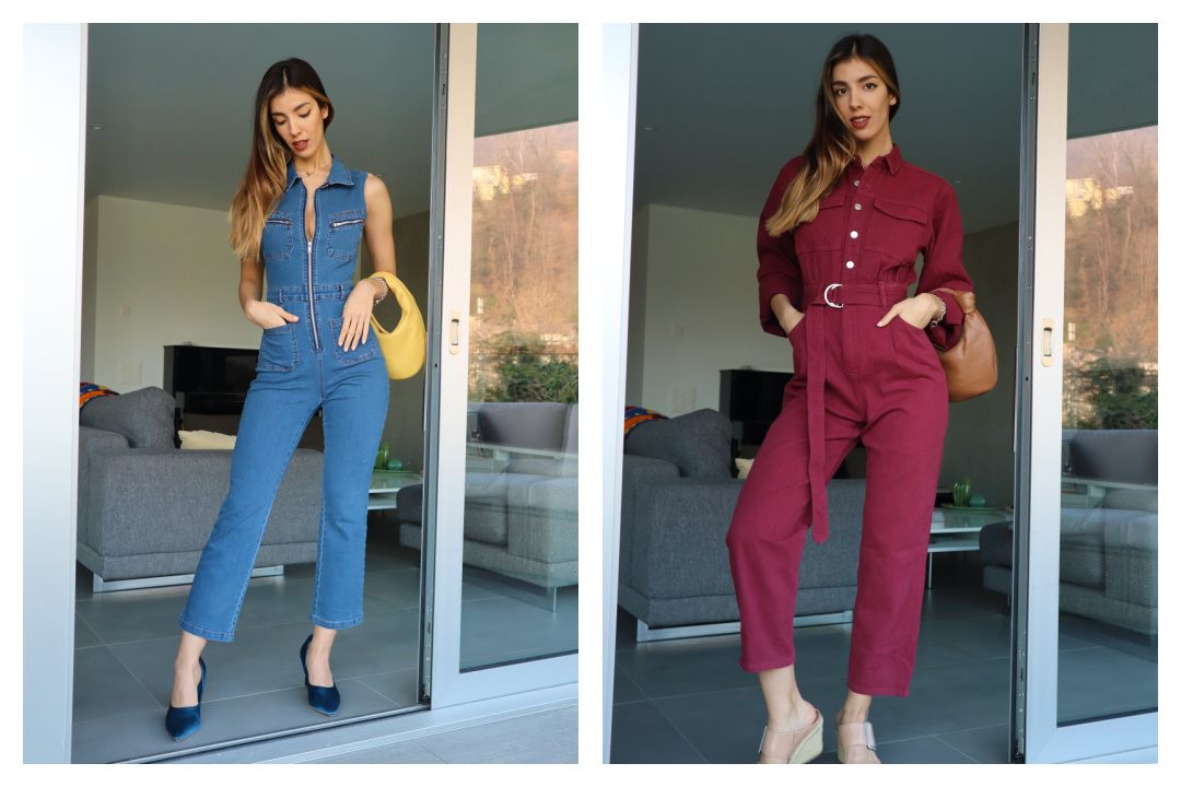 La combinaison pantalon en denim